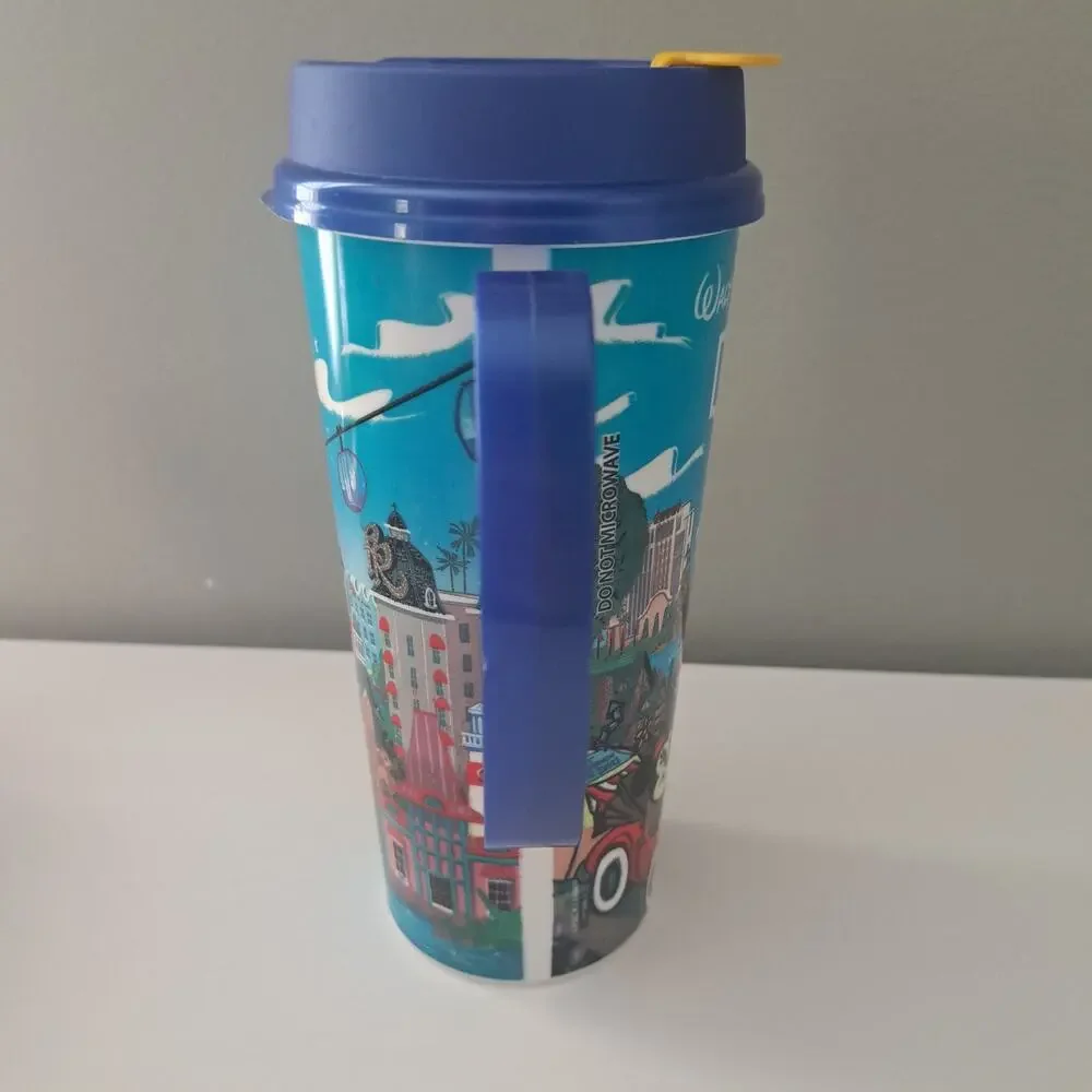 Walt Disney World 50th Anniversary Refillable Mug Resort Mug Mickey and Minnie - Picture 4 of 6